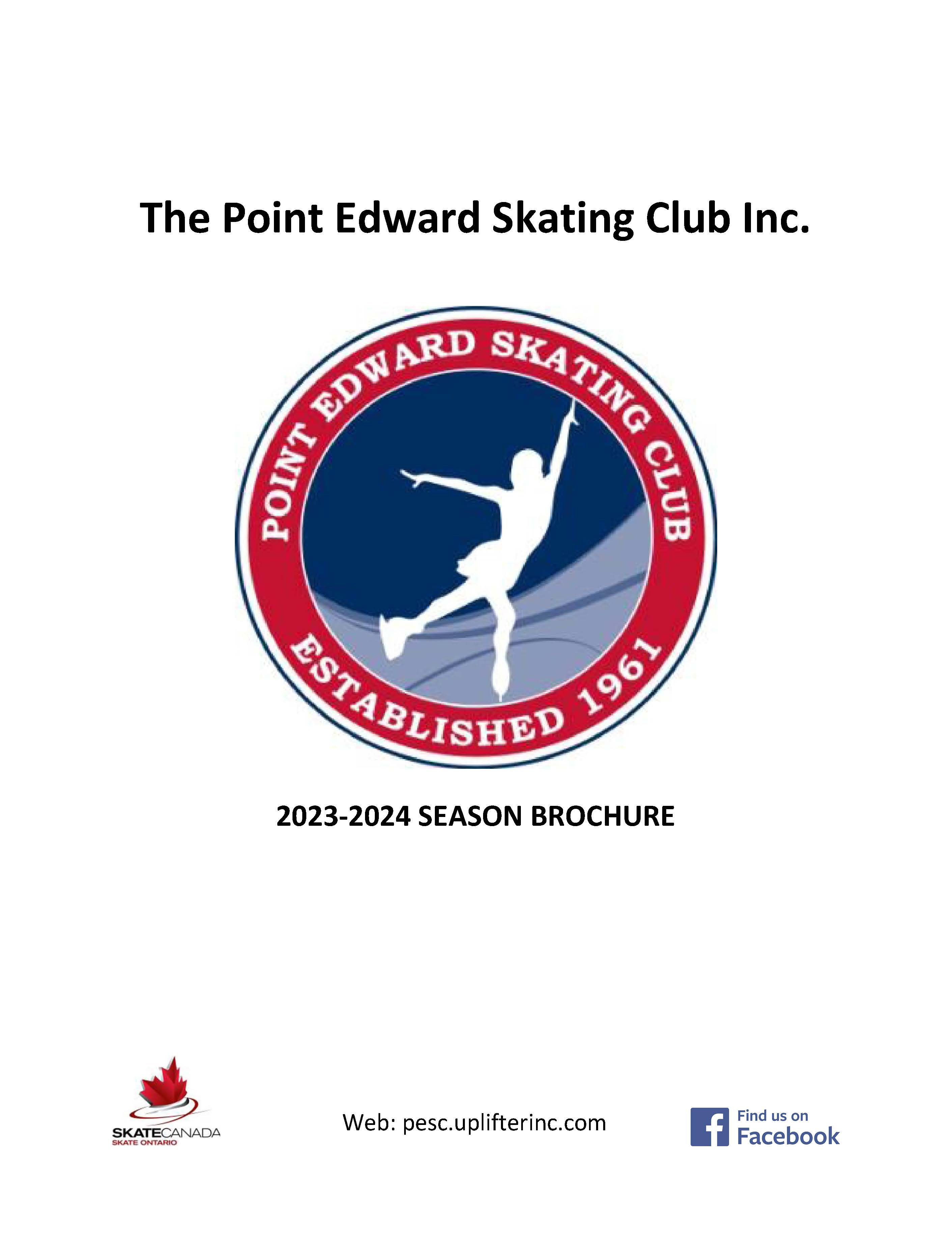 20232024 Brochure Point Edward Skating Club powered by Uplifter